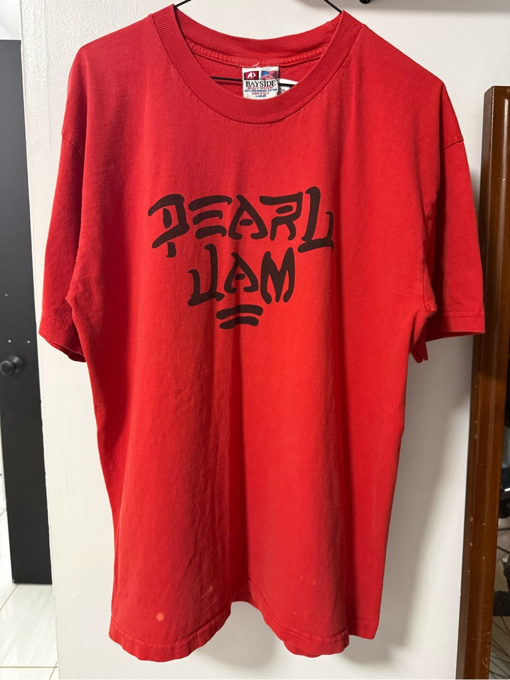Red Pearl Jam Graphic Tee - Men's